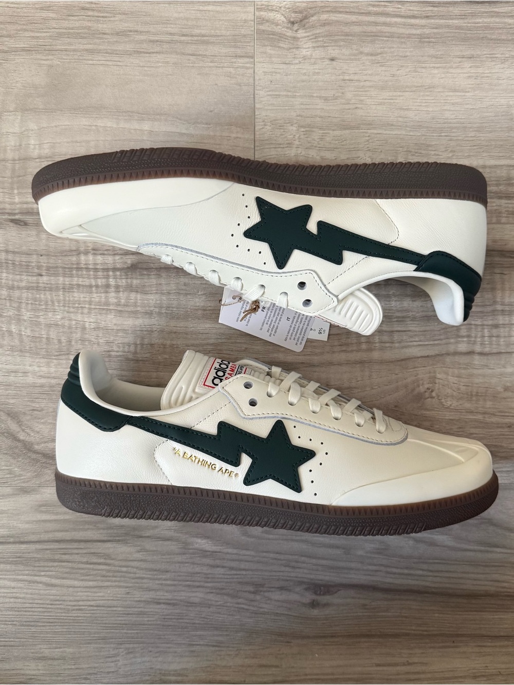 BAPE x Adidas Samba ‘World Cup’ KJ8852 Sz 5, 5.5, 6, 8, & 9.5 New